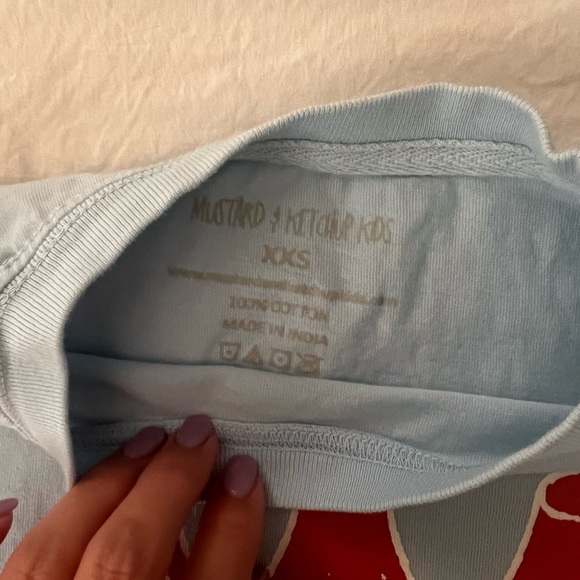 Mustard and Ketchup kids Bomb Pop T-shirt XXS - Picture 2 of 3